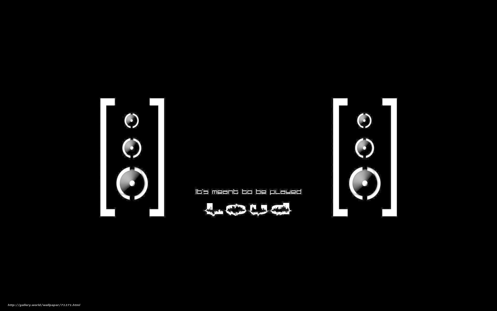 Loud music wallpaper