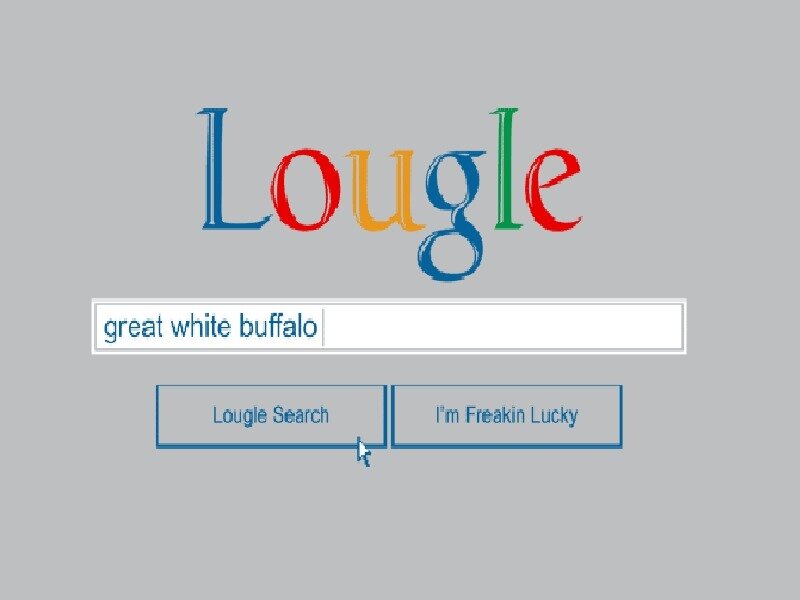 Lougle search engine interface