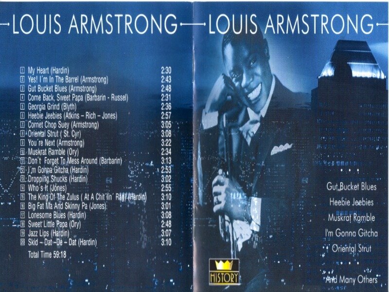 Louis Armstrong Portrait