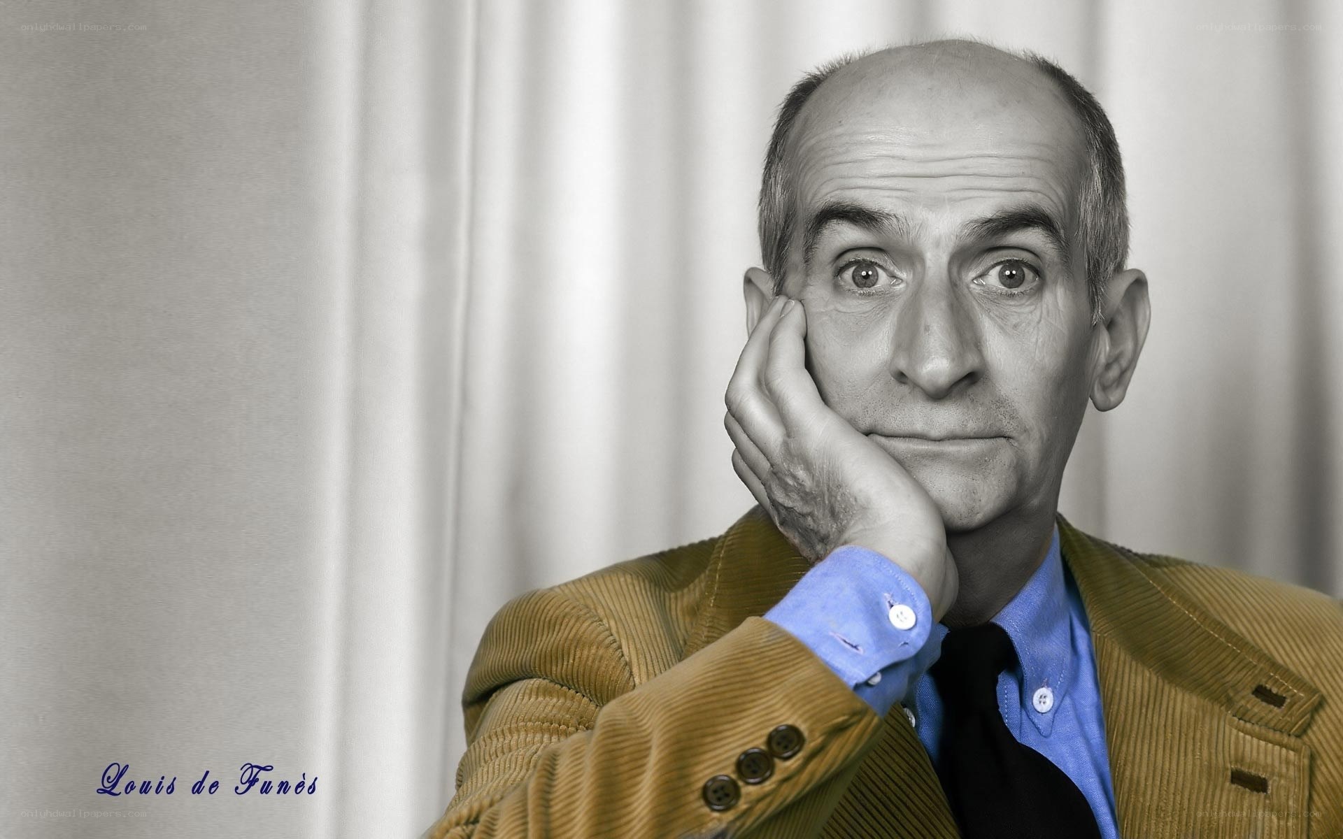 Louis de Funès portrait