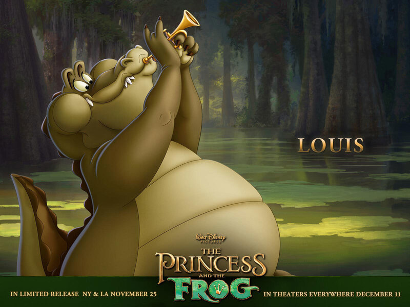 Louis the alligator from The Princess and the Frog