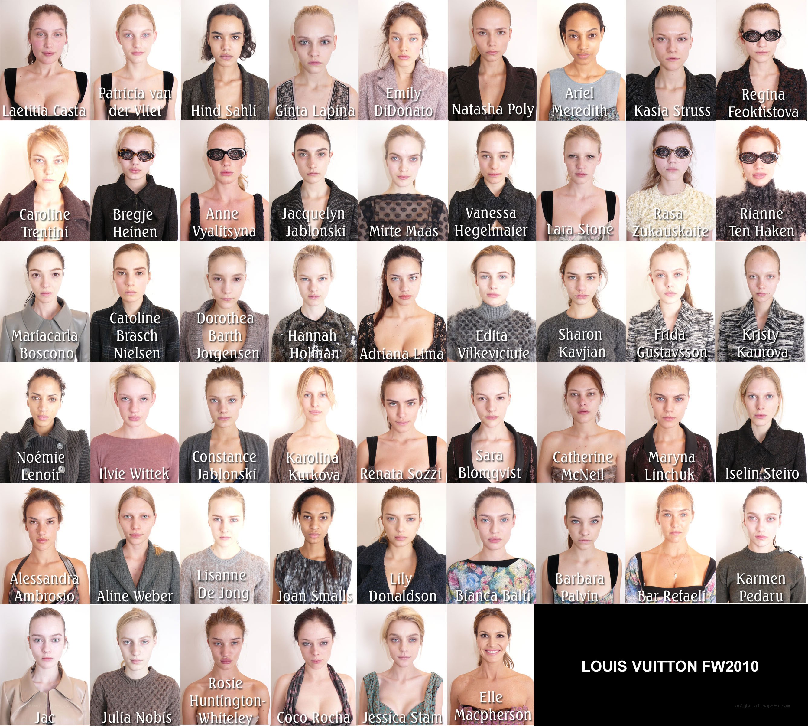 Louis Vuitton FW2010 models