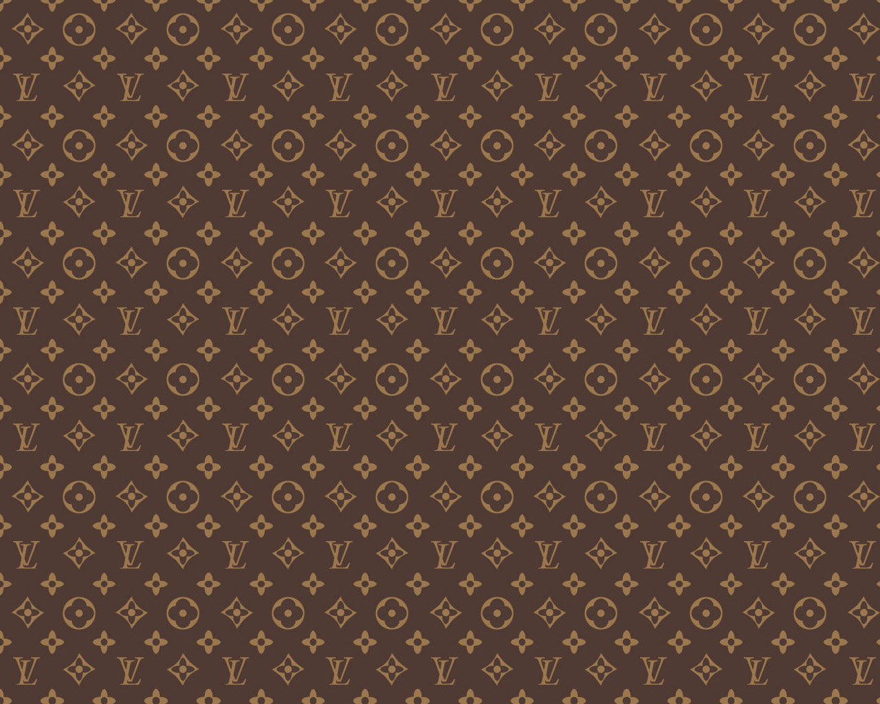 Louis Vuitton monogram pattern