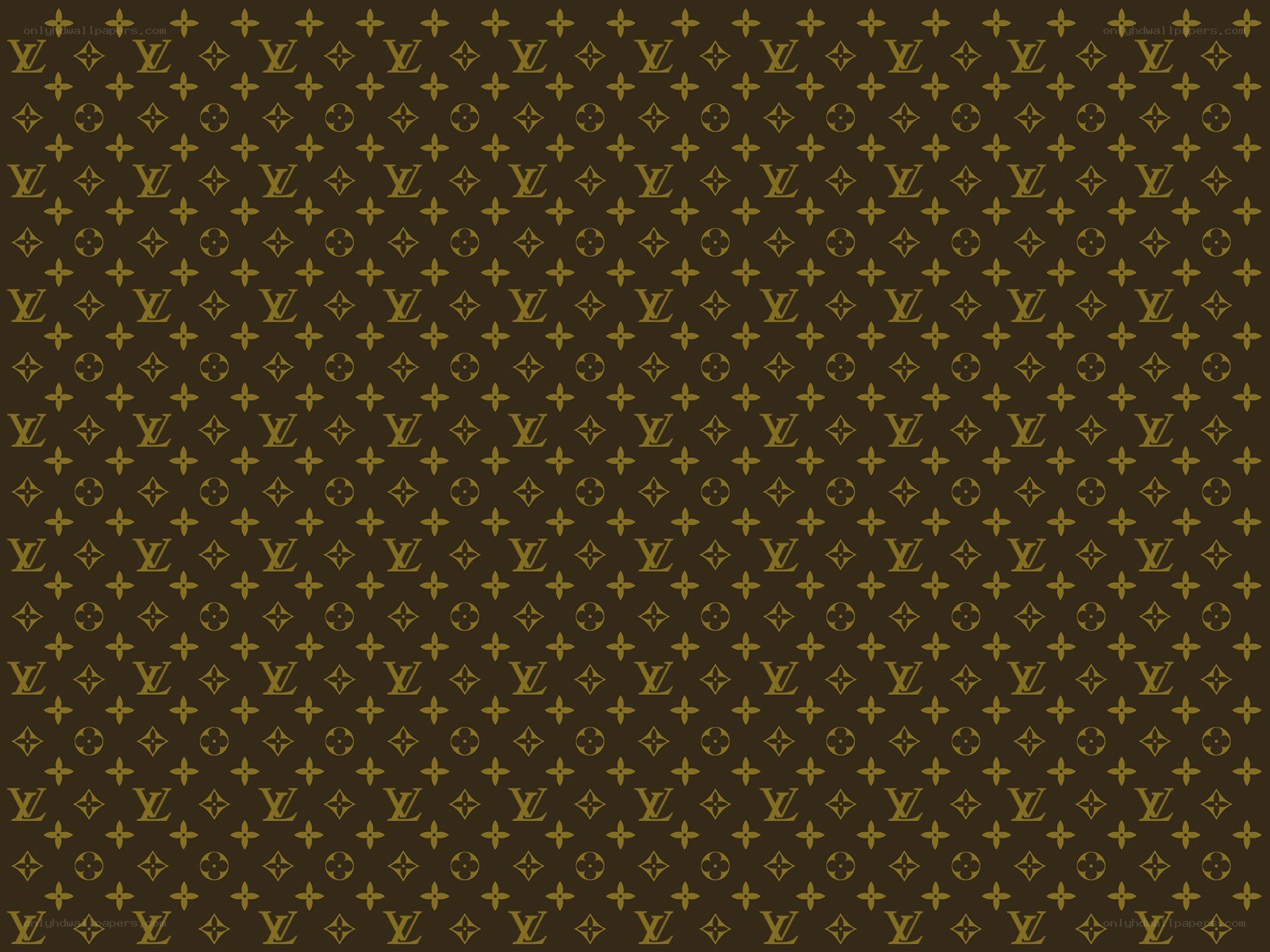 Louis Vuitton monogram pattern