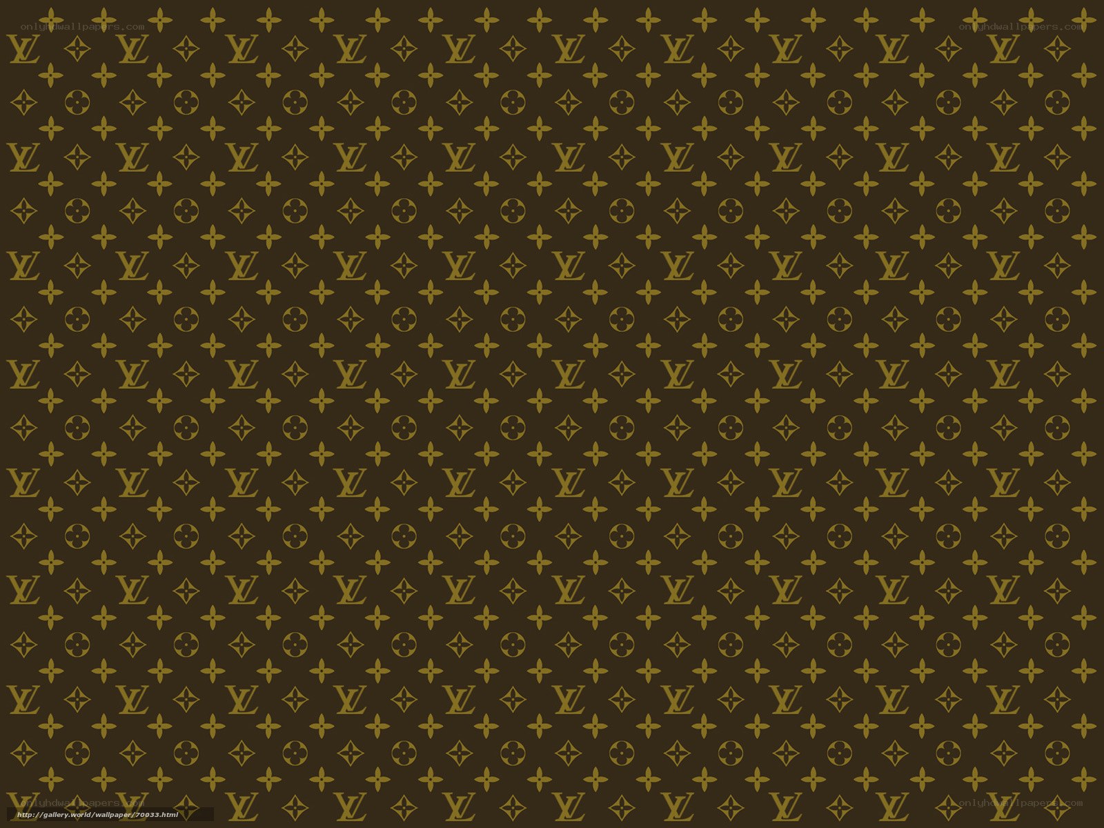 Louis Vuitton monogram pattern