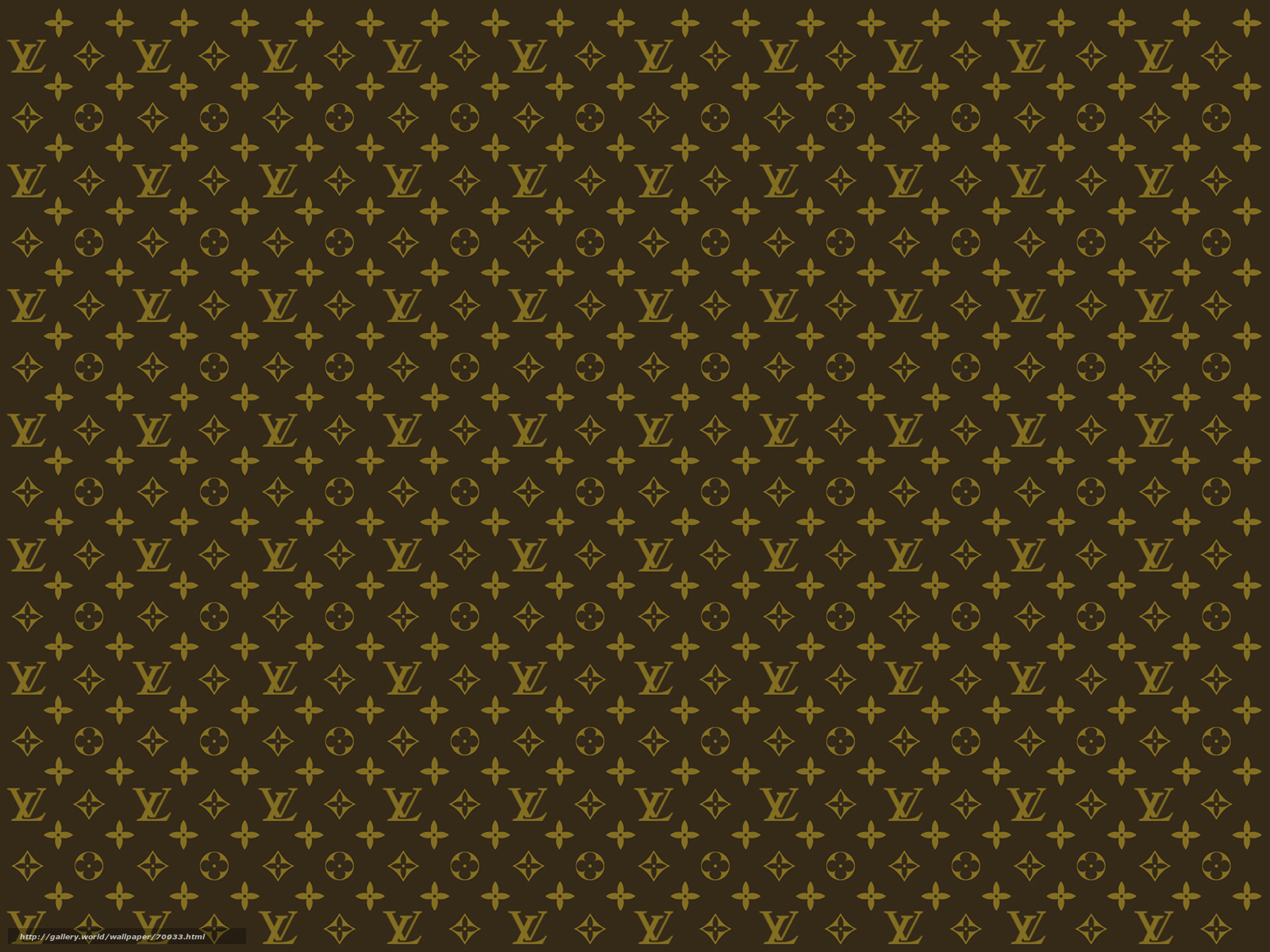 Louis Vuitton monogram pattern