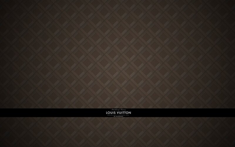 Louis Vuitton Pattern — Brown