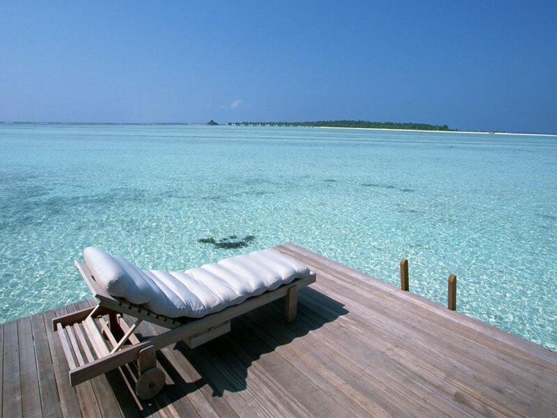 Lounge Chair on Dock