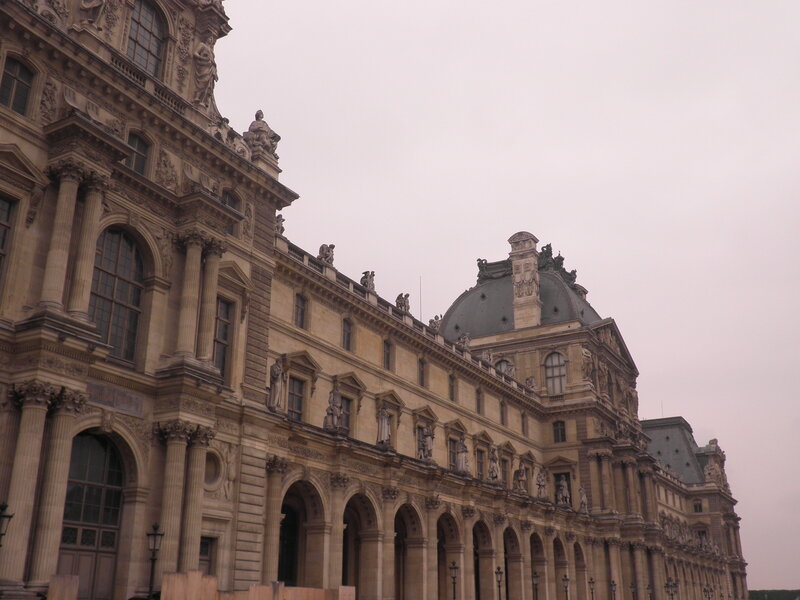Louvre Museum facade