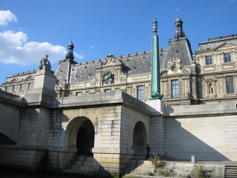 Louvre Palace Facade