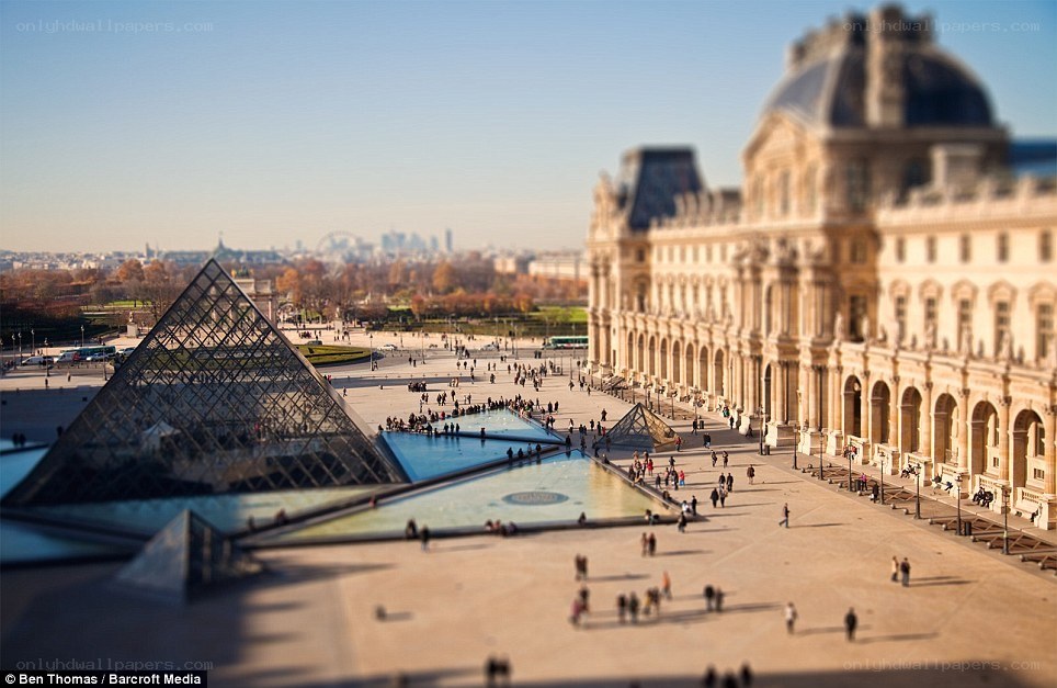 Louvre Pyramid and Courtyard