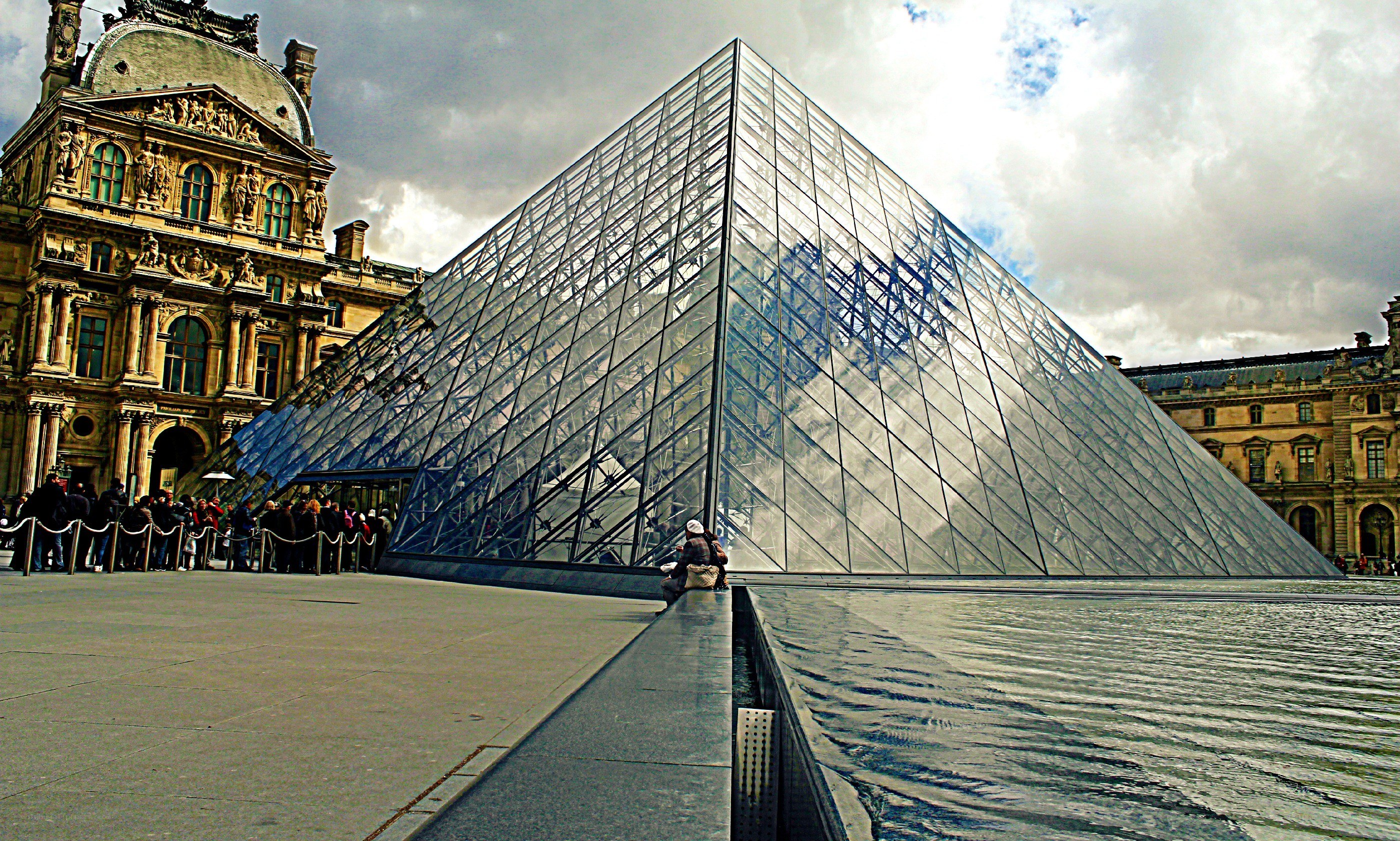 Louvre Pyramid and Museum