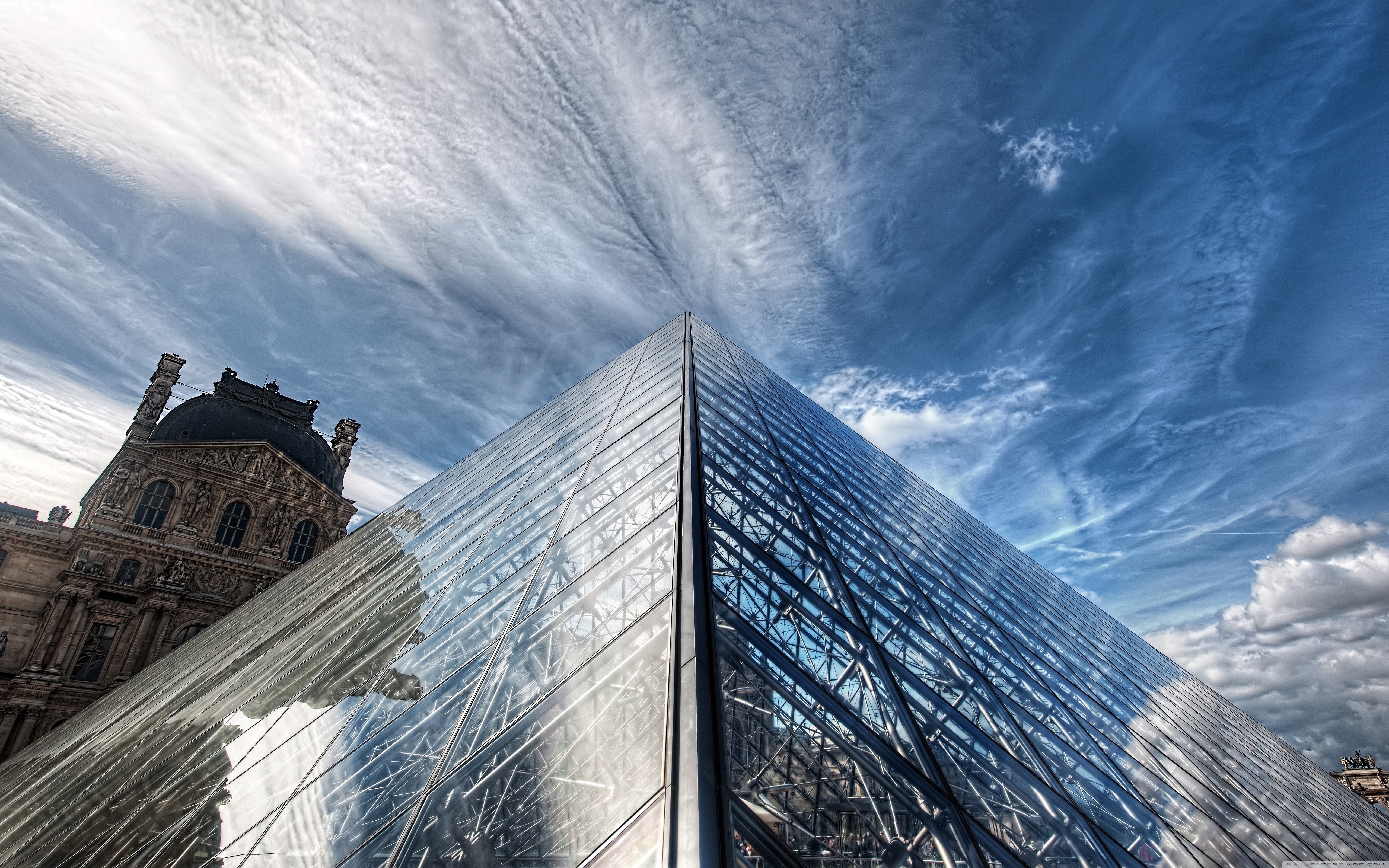 Louvre Pyramid and Museum
