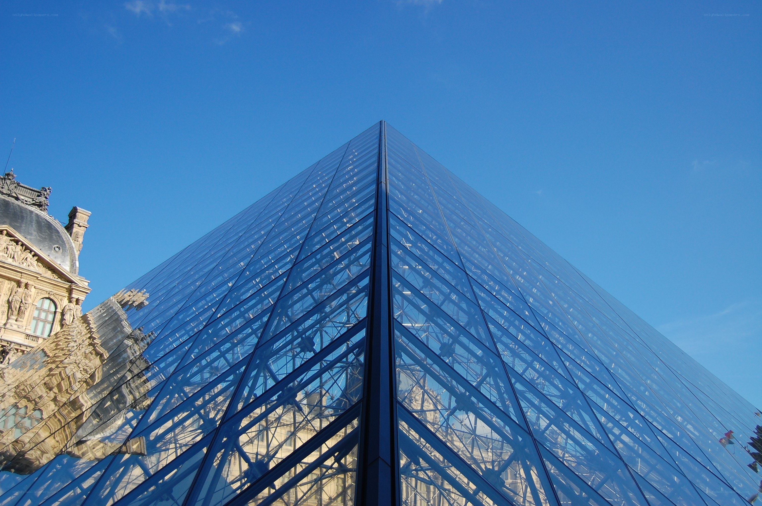 Louvre Pyramid in Paris