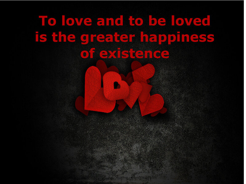 love and happiness quote