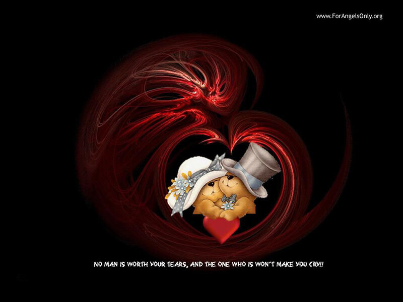 Love bears in heart