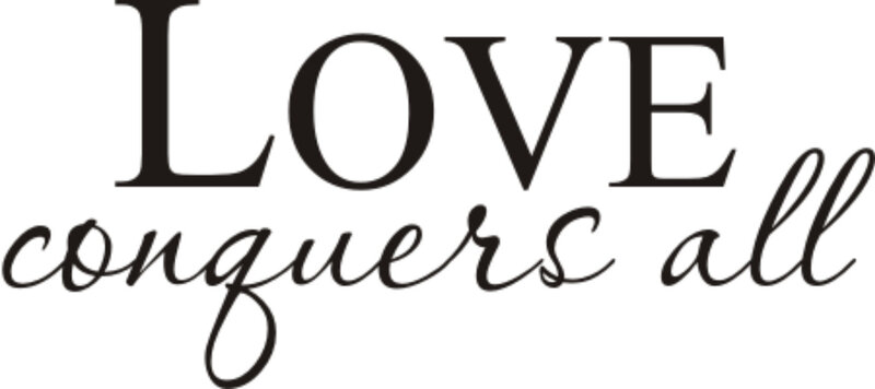 love conquers all text