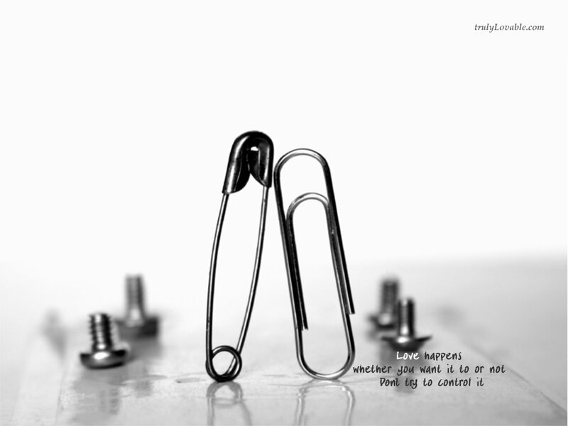 Love happens quote image