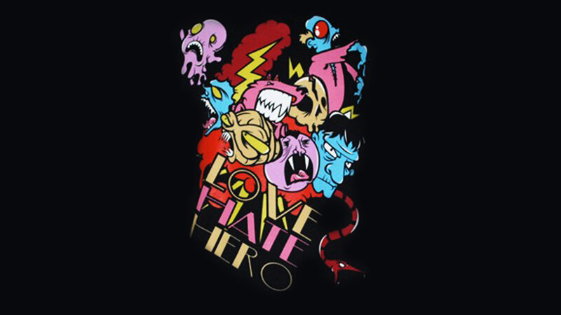 Love Hate Hero artwork