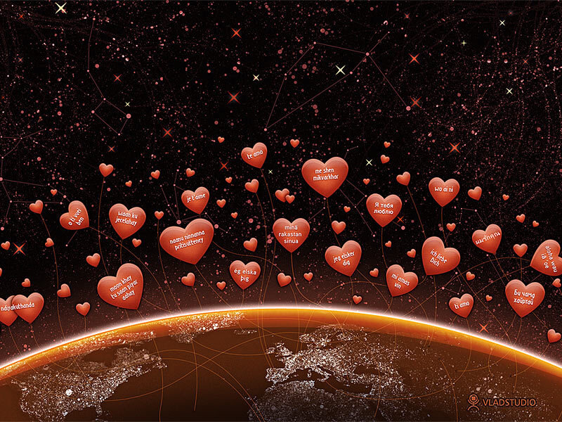 Love hearts from around the world