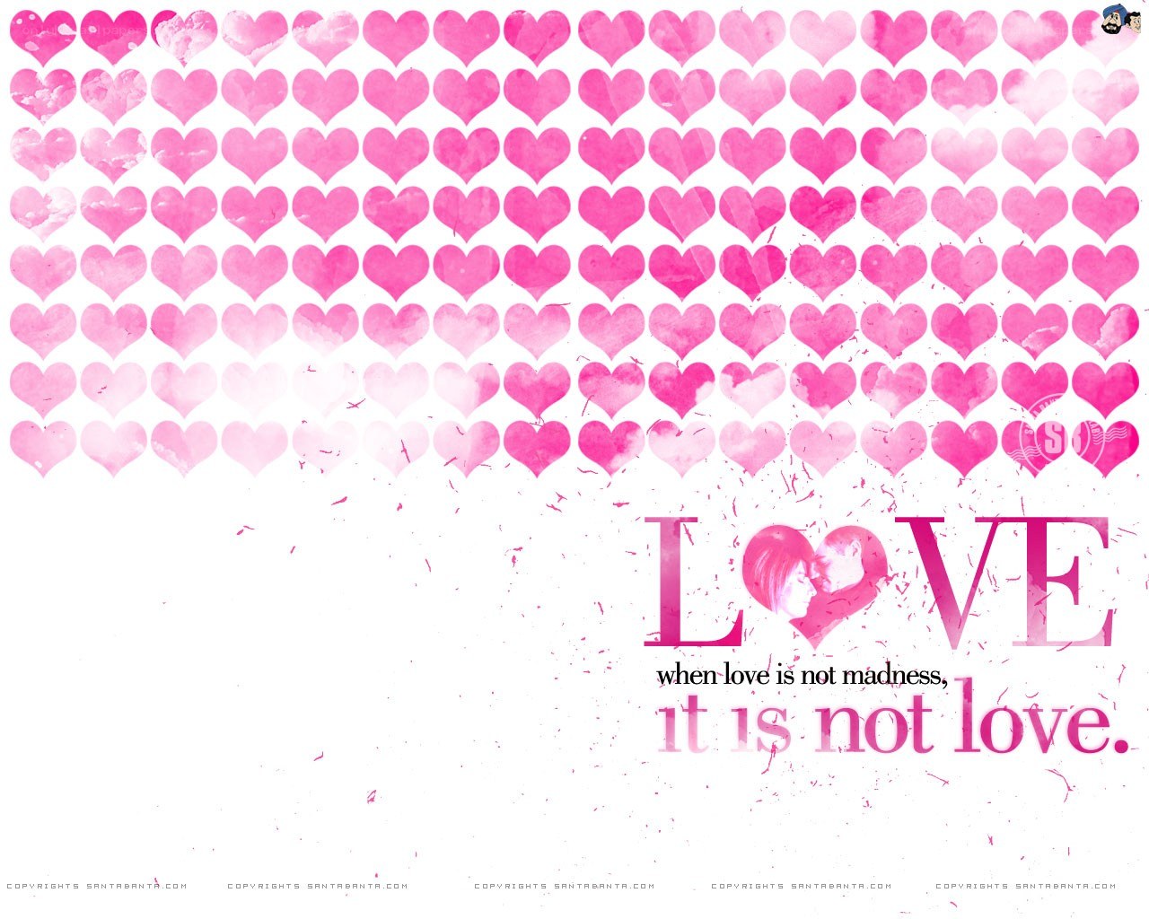 Love hearts wallpaper