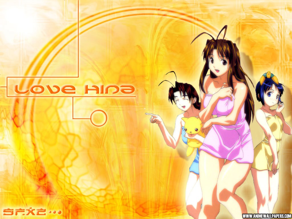 Love Hina anime characters