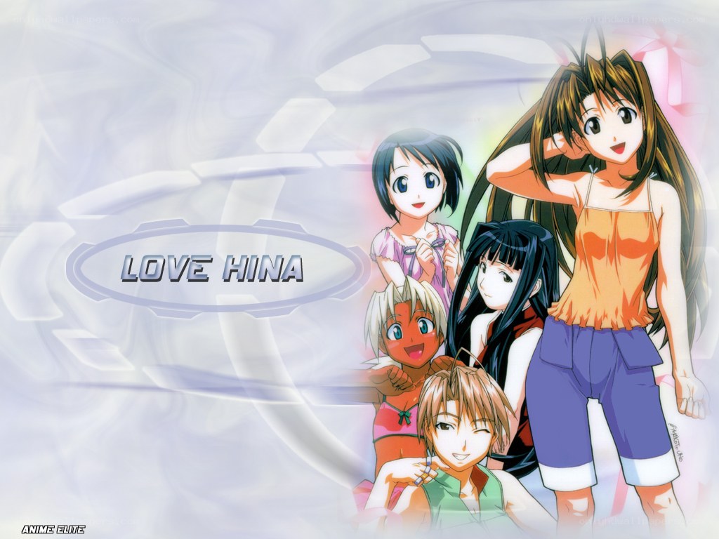 Love Hina anime group
