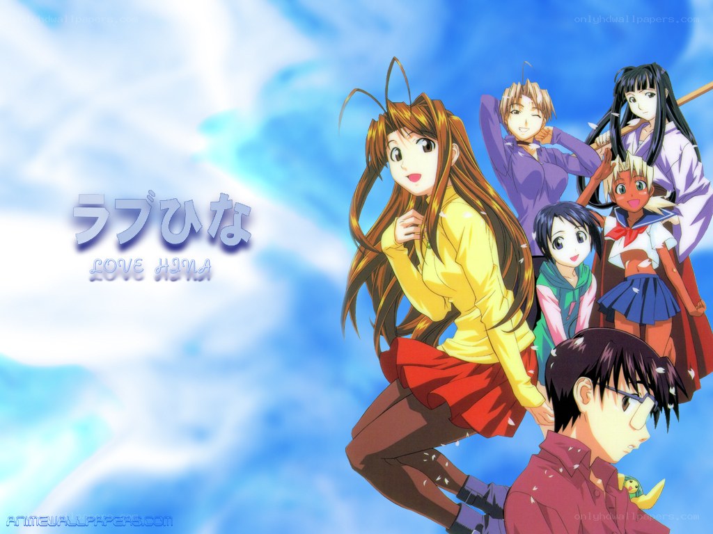 Love Hina anime group