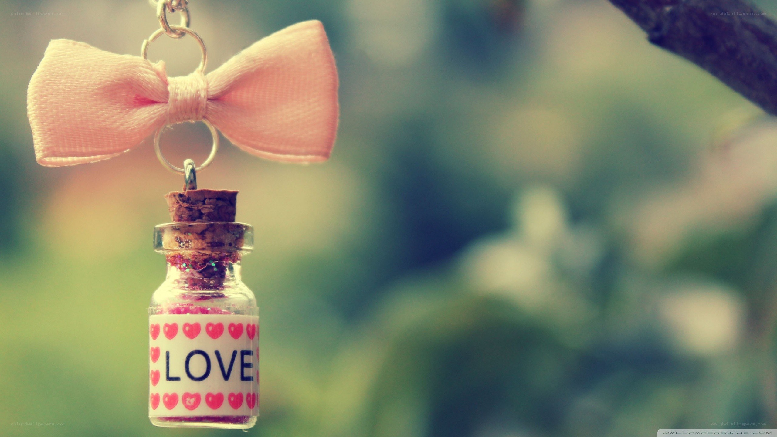 love in a bottle charm