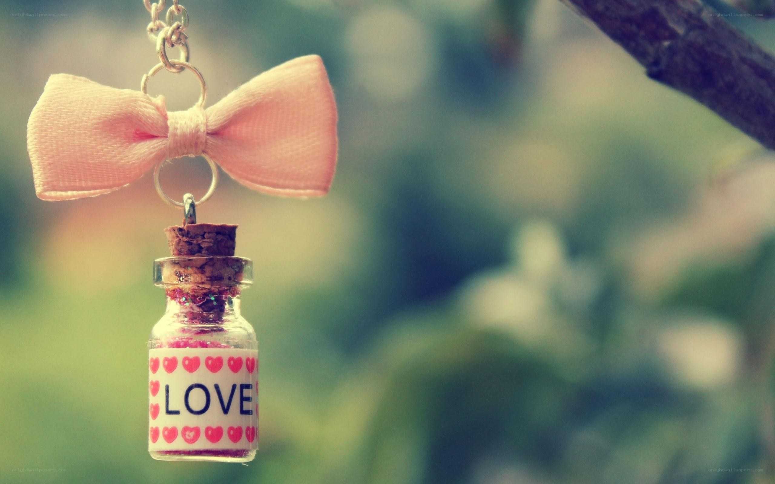love in a bottle charm