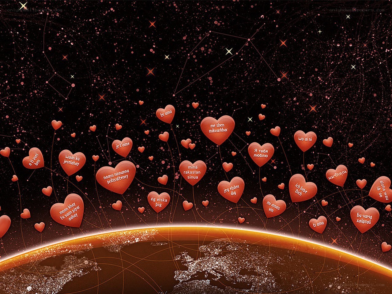 Love in many languages