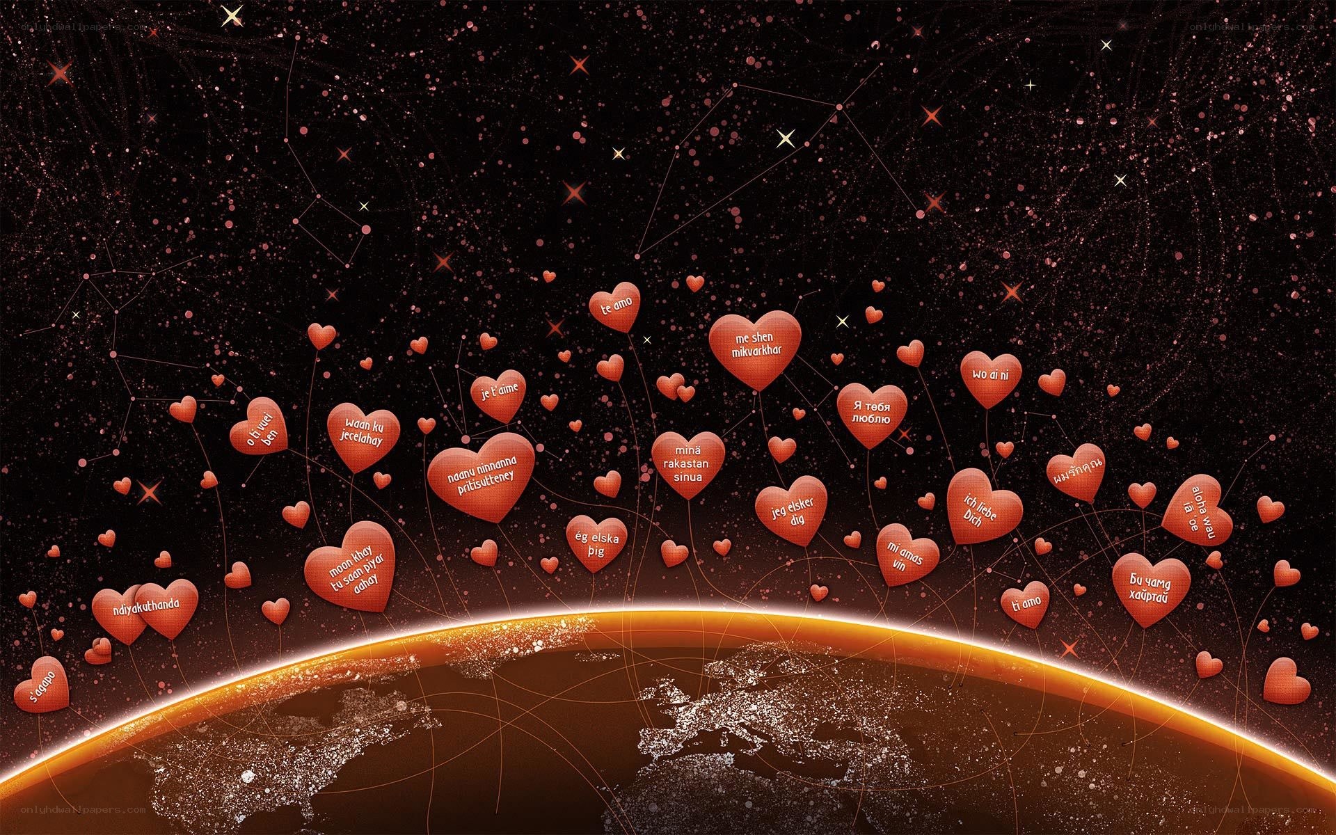 Love in many languages