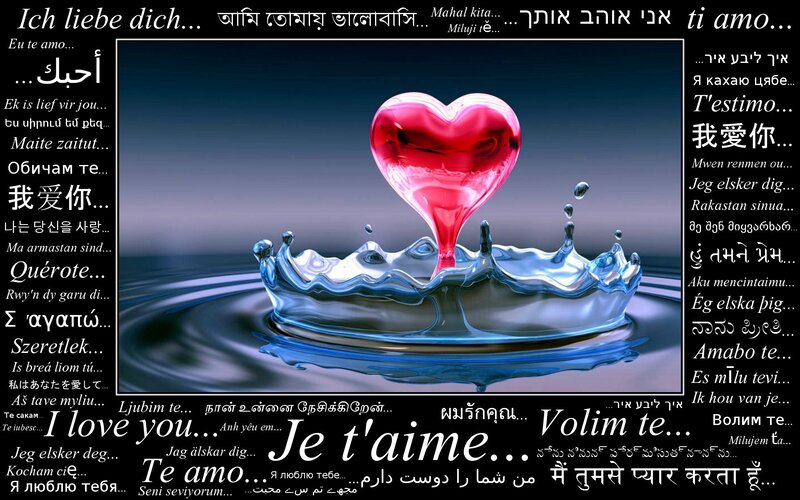 Love in many languages