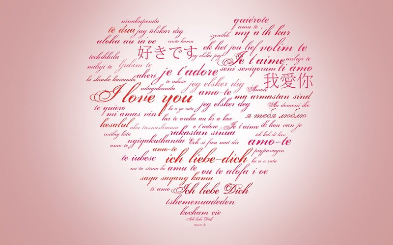 Love in many languages