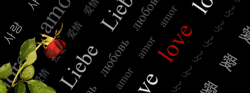 Love in multiple languages