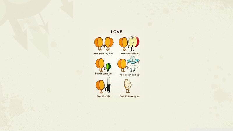 Love in six stages
