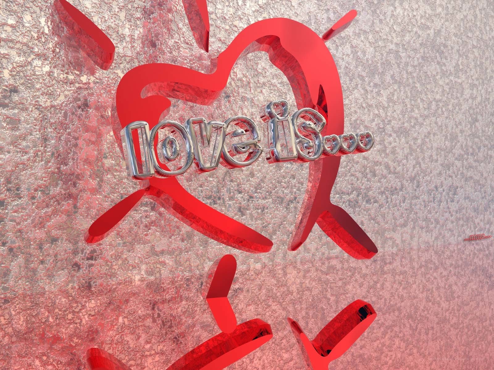 Love is... heart design