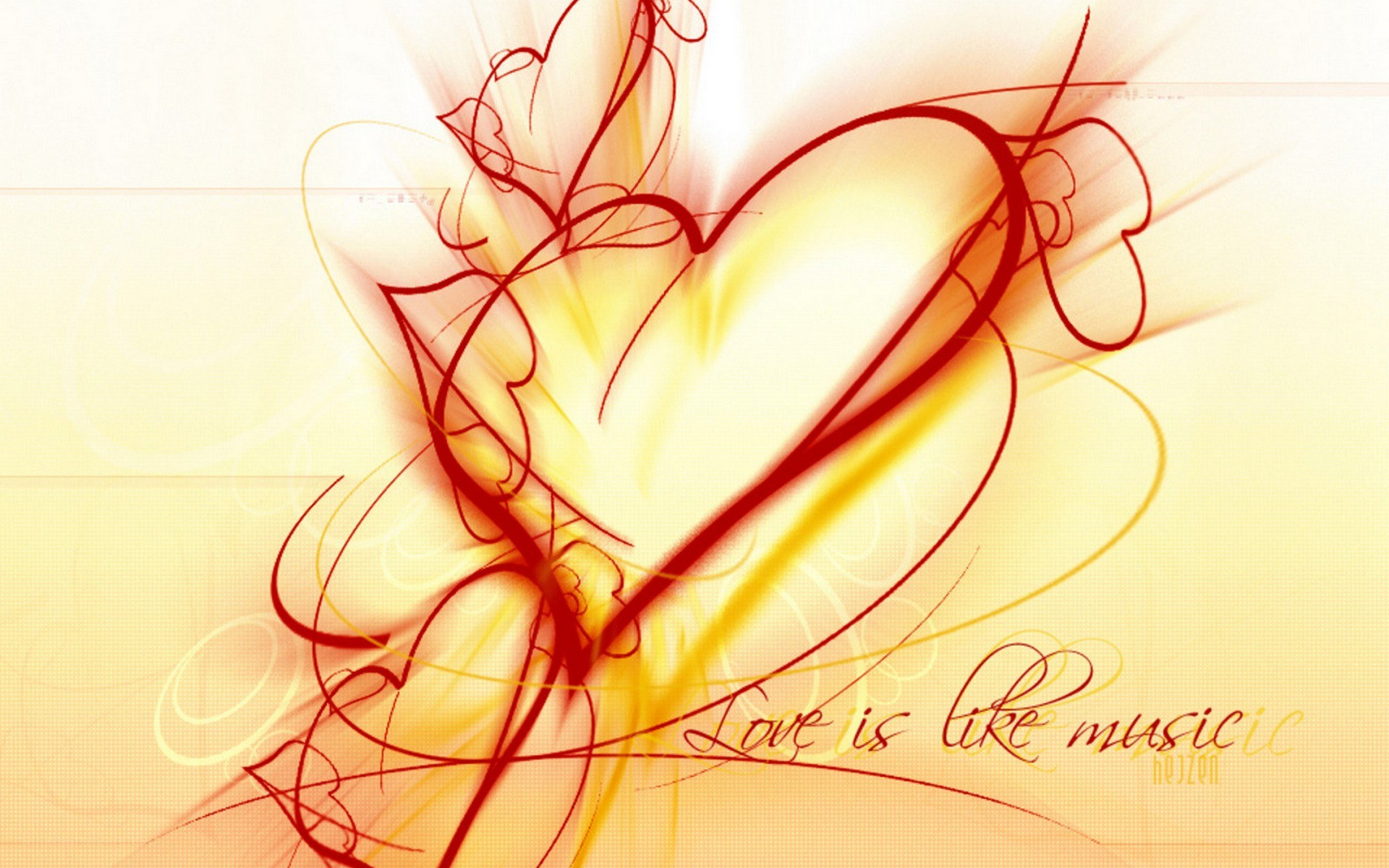 Love is like music