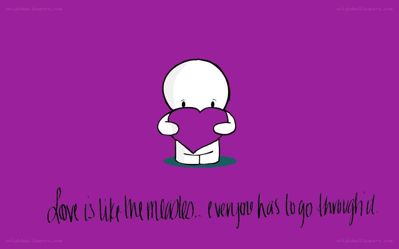 love is like the measles
