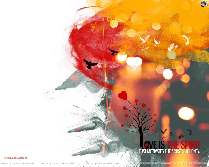 love is the spirit