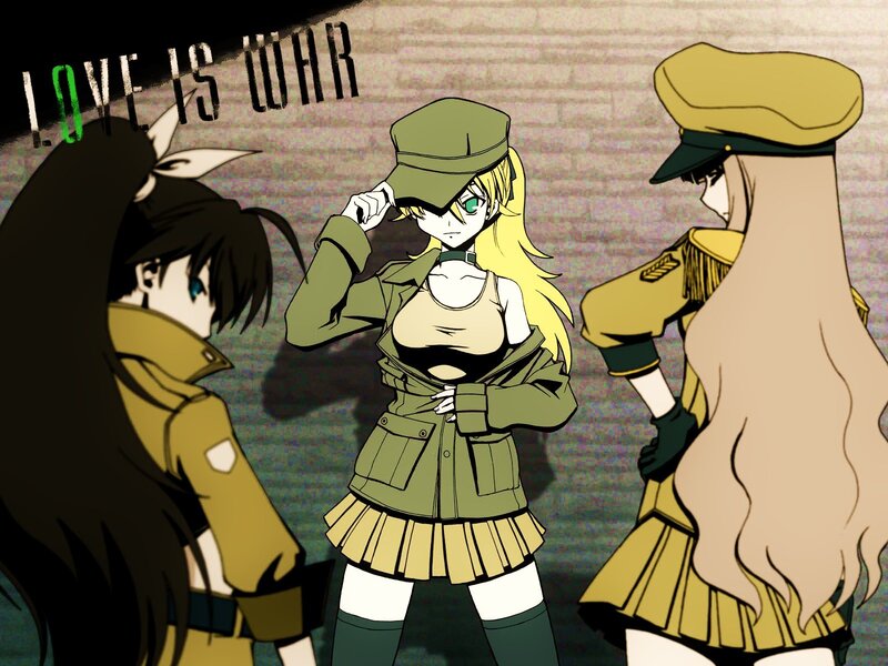 Love is War anime scene