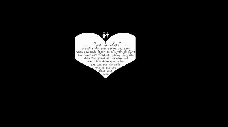 love is when quote