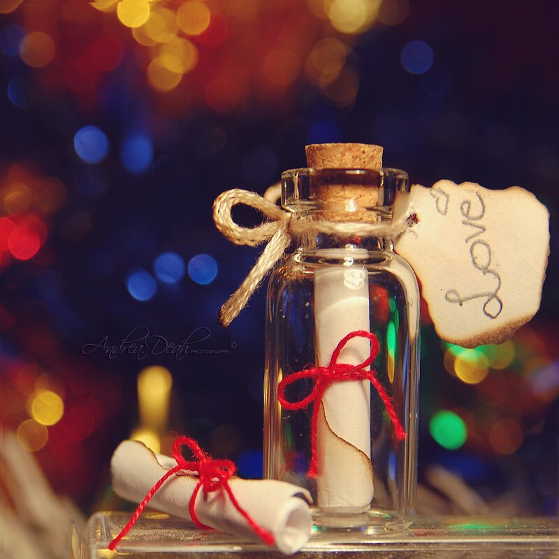 Love Letter in Bottle