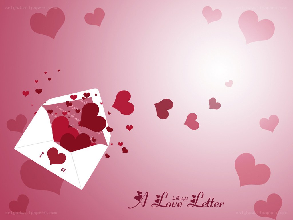 love letter with hearts