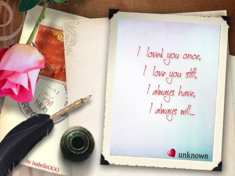 Love Letter with Rose — White