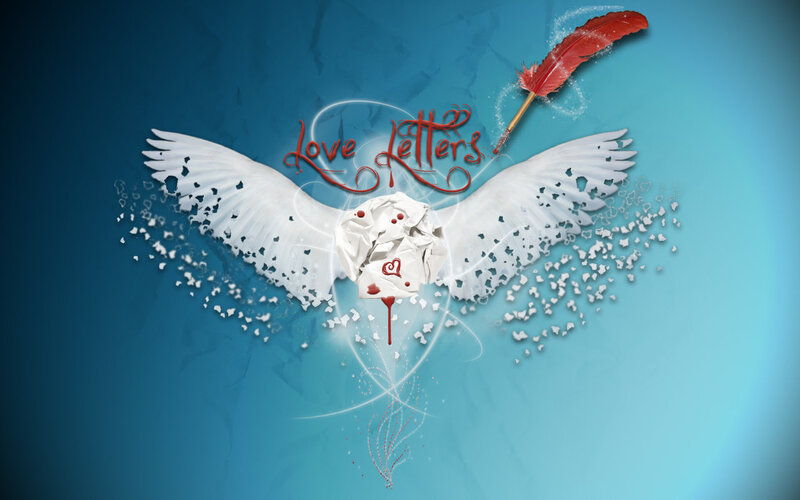 Love letters with wings