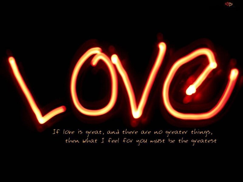 Love light writing