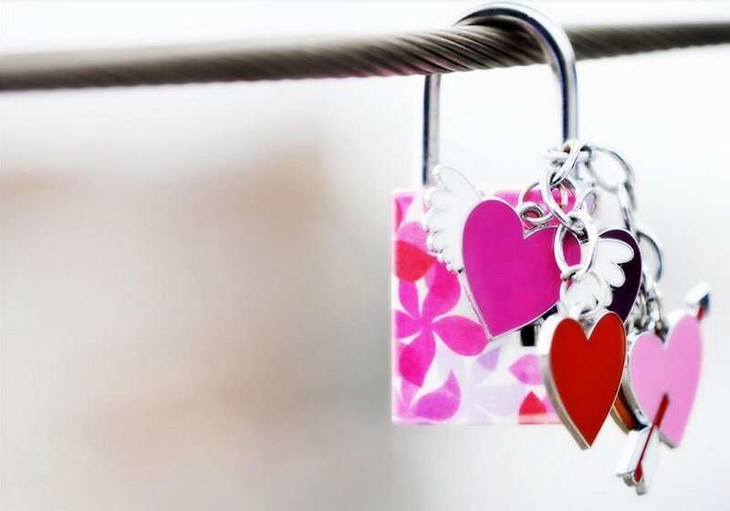 Love Lock with Charms