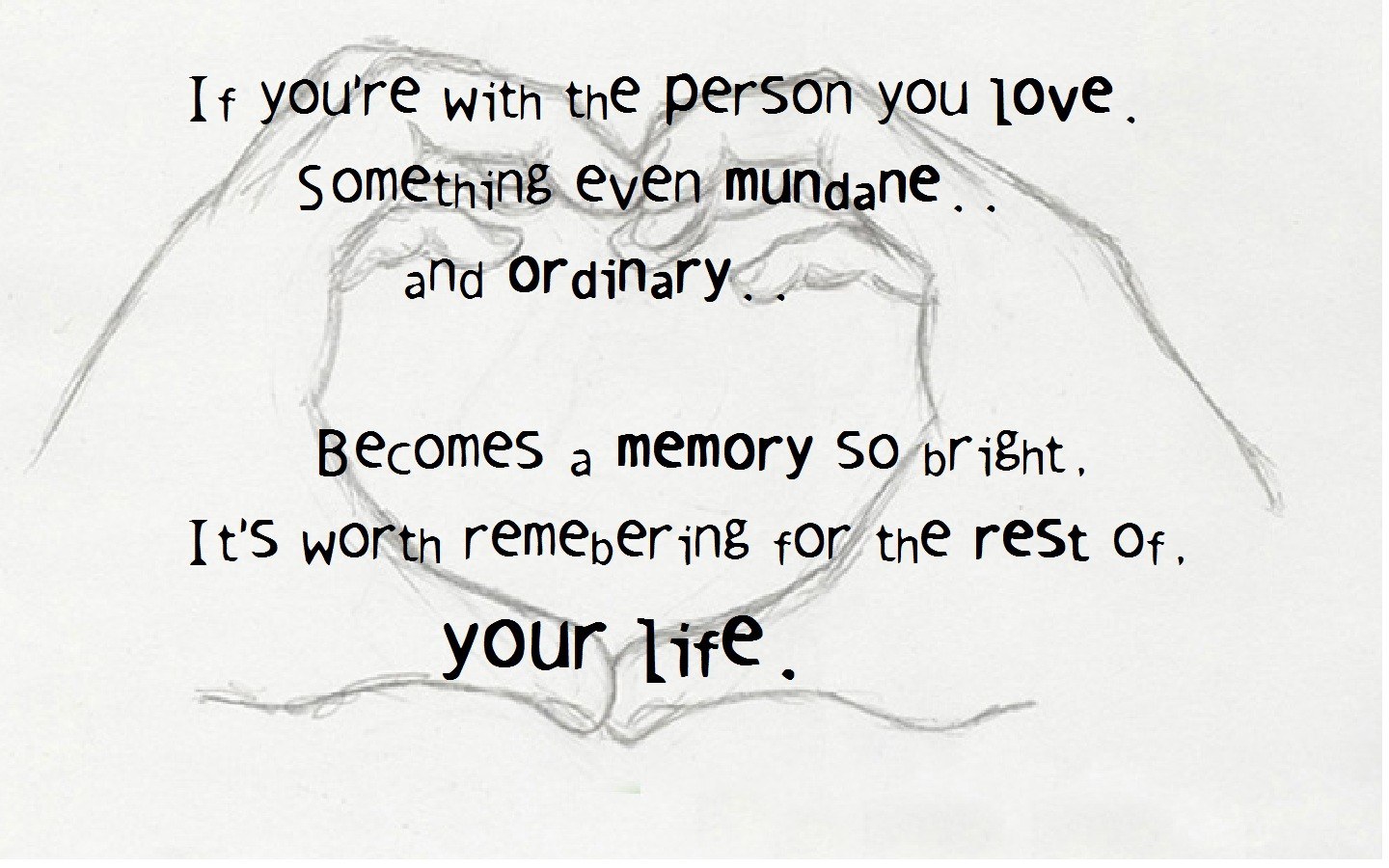 love memory quote