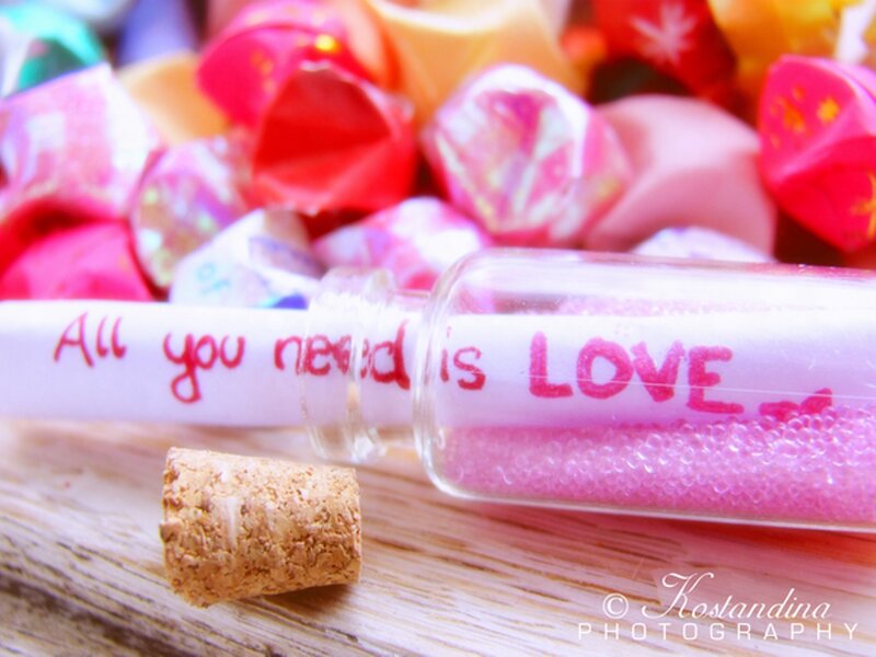 Love Message in Bottle